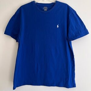 Polo by Ralph Lauren Men's Blue Short Sleeve Tee Shirt Men's Large
